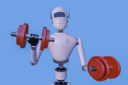 Robô, personal trainer